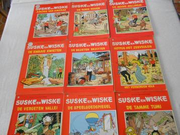 9 strips Suske en Wiske  1e druk