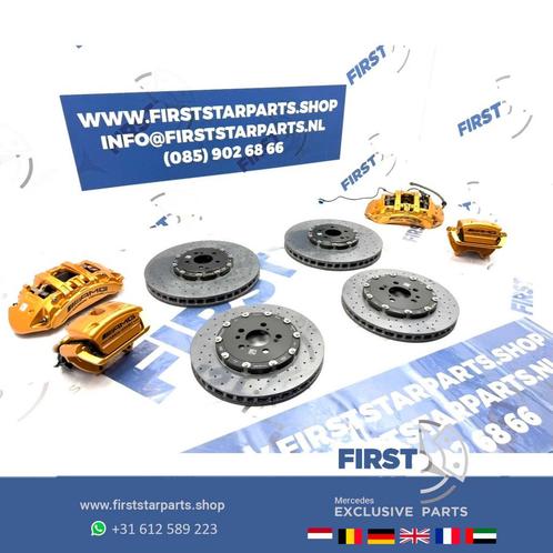C63 E63 CLS63 GT63 S63 AMG Keramische Rem Set Remklauwen sch, Auto-onderdelen, Remmen en Aandrijving, Mercedes-Benz, Gebruikt