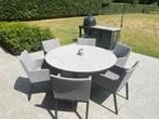 Ronde tuintafel 140cm te koop., Tuin en Terras, Tuinsets en Loungesets, Ophalen, Eettafel, 6 zitplaatsen, Zo goed als nieuw