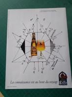 Leffe bière - publicité papier - 1988, Collections, Enlèvement ou Envoi, Utilisé, Autres types