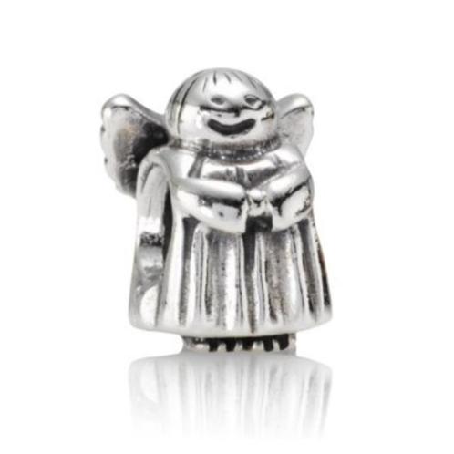 Pandora zilveren bedel engeltje, Handtassen en Accessoires, Bedels, Pandora, Zilver, Ophalen of Verzenden