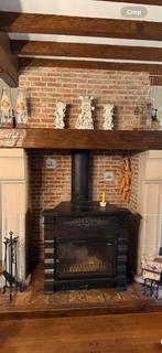 Flam kachel voor herstelling, Ophalen, Gebruikt, Houtkachel, Vrijstaand