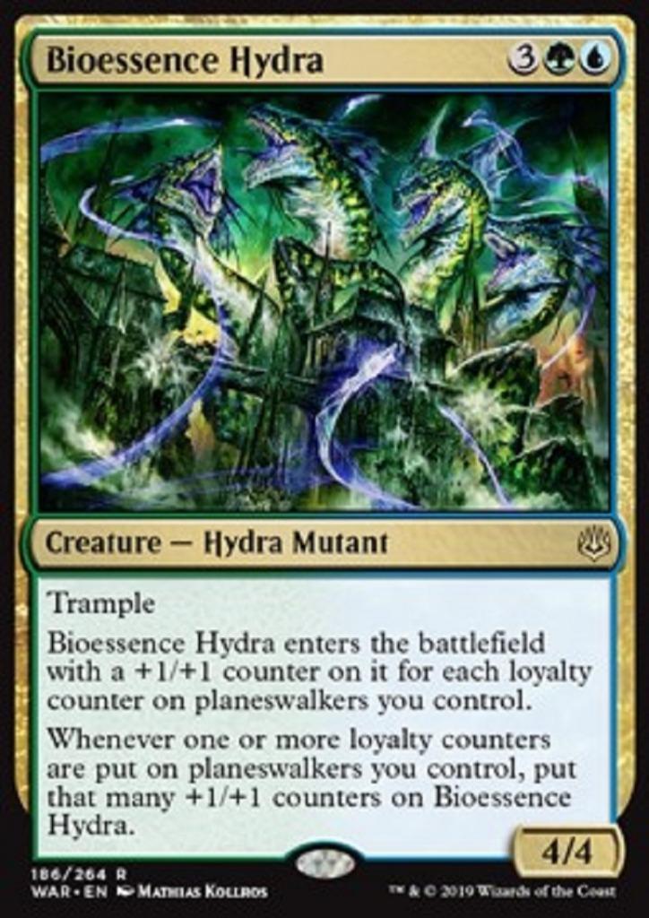 Magie: The Gathering: Bioessence Hydra (R) - WOTS - FOIL, Hobby en Vrije tijd, Verzamelkaartspellen | Magic the Gathering, Zo goed als nieuw