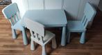 Ikea kindertafel en 3 stoeltjes, Kinderen en Baby's, Kinderkamer | Tafels en Stoelen, Ophalen, Gebruikt, Tafel(s) en Stoel(en)