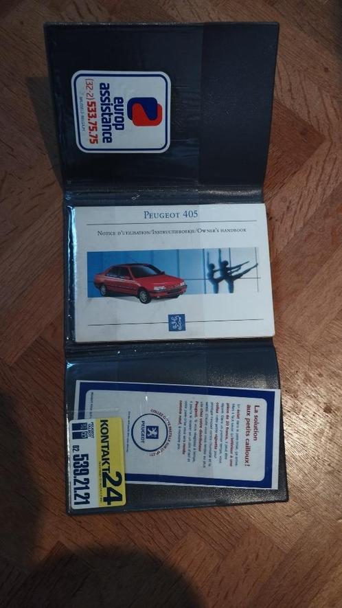 Peugeot 405 Instructieboekje uit 1992, Auto diversen, Handleidingen en Instructieboekjes, Verzenden
