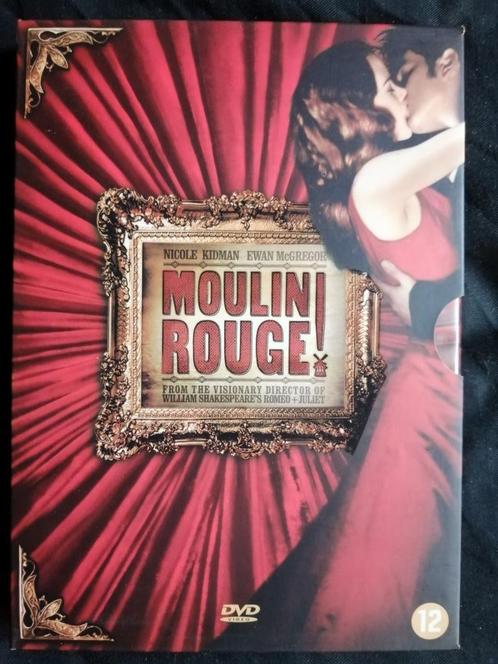 COFFRET 2 DVD MOULIN ROUGE - NICOLE KIDMAN, EWAN MCGREGOR, Cd's en Dvd's, Dvd's | Drama, Zo goed als nieuw, Boxset, Ophalen of Verzenden