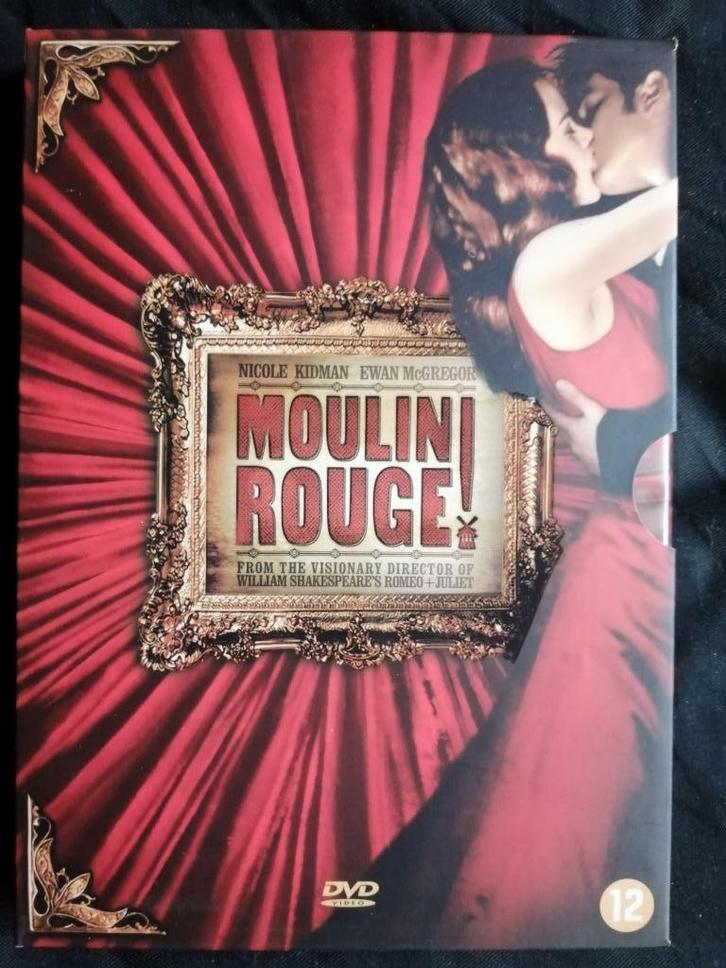COFFRET 2 DVD MOULIN ROUGE - NICOLE KIDMAN, EWAN MCGREGOR, Cd's en Dvd's, Dvd's | Drama, Zo goed als nieuw, Boxset, Ophalen of Verzenden