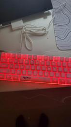 Gaming keyboard verschillenden kleuren ik kan onderhandelen, Computers en Software, Toetsenborden, Ophalen of Verzenden, Zo goed als nieuw