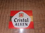 Cristal alken bier etiket, Ophalen of Verzenden, Zo goed als nieuw