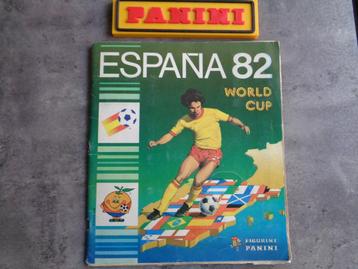 PANINI STICKER ALBUM VOETBAL WORLD CUP ESPANA 82   beschikbaar voor biedingen