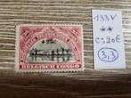 Belgisch congo 133V, Ophalen of Verzenden, Postfris, Postfris