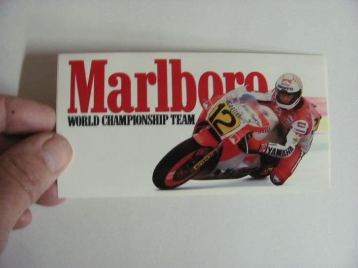 Stickers (vintage) :Marlboro 4 verschillende 2 euro per stuk, Verzamelen, Merken en Reclamevoorwerpen, Nieuw, Overige typen, Ophalen of Verzenden