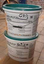 Crépi pour isolant gris moyen (skap) 2x25kg, Ophalen, Nieuw