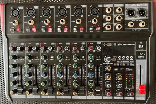 JB-Systems Live-10 - PA-mengpaneel - Nieuw, Muziek en Instrumenten, Mengpanelen, Nieuw, Ophalen of Verzenden