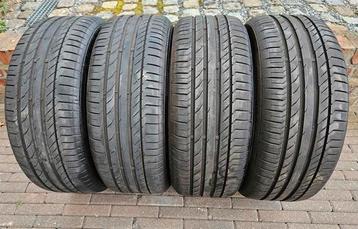 4x 225/50 R17 94W Continental zomerbanden 7mm DOT 4719 beschikbaar voor biedingen