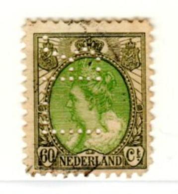 NEDERLAND :1912: Y.81A : PERFIN : geperforeerd @@ R. L. @@ disponible aux enchères