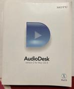 Manual Audiodesk v.1-2 (Mac OS9 & OSX), Ophalen of Verzenden, Gelezen, Instrument