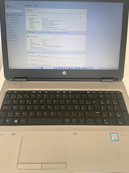 HP ProBook 650 G2 – Windows 11 – 16GB RAM – 256GB SSD, Computers en Software, Windows Laptops, Gebruikt, SSD, 16 GB, Azerty, Ophalen