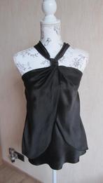 top van Massimo Duttie  38, Maat 38/40 (M), Zwart, Ophalen of Verzenden, Zo goed als nieuw