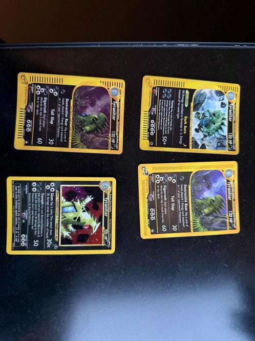 Tyranitar Pokémon kaarten – zeldzame collectie!, Hobby en Vrije tijd, Verzamelkaartspellen | Pokémon, Zo goed als nieuw, Ophalen of Verzenden