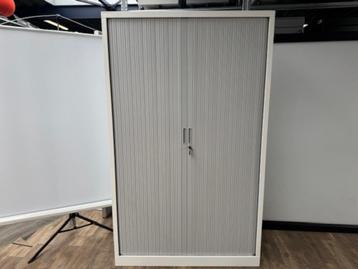 Robberechts roldeurkast wit/grijs 198x 120 beschikbaar voor biedingen