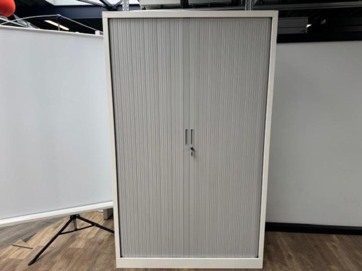 Robberechts roldeurkast wit/grijs 198x 120, Huis en Inrichting, Woonaccessoires | Wandplanken en Boekenplanken, Ophalen of Verzenden