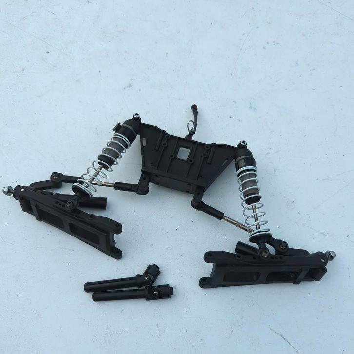 Achterophanging + assen Traxxas Rustler VXL (Stampede 2wd), Hobby en Vrije tijd, Modelbouw | Radiografisch | Auto's, Gebruikt