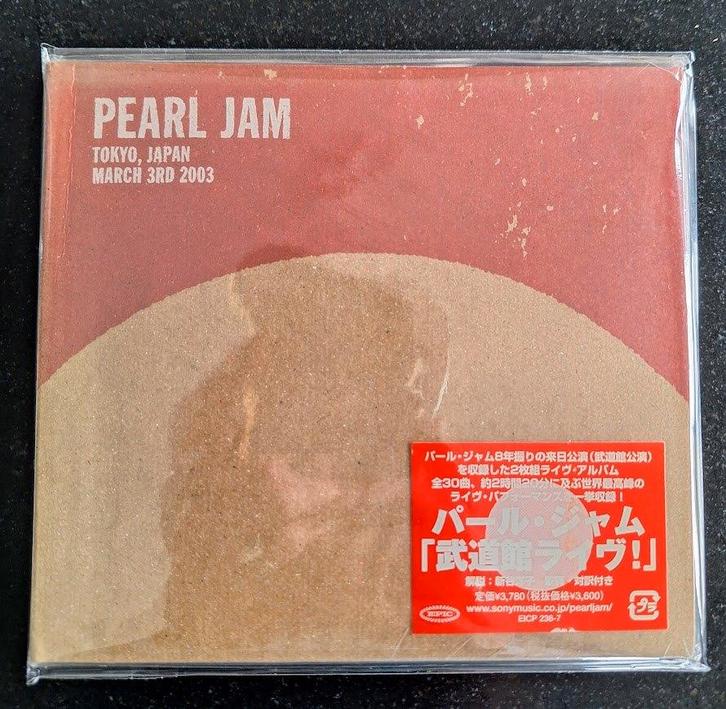 2CD Pearl Jam : Live Tokyo - Japan - March 3rd 2003, Cd's en Dvd's, Cd's | Rock, Nieuw in verpakking, Alternative, Ophalen of Verzenden