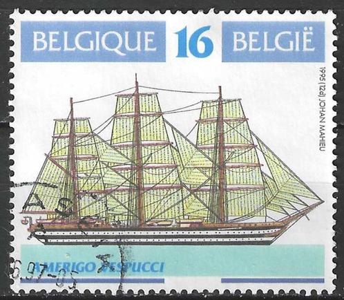 Belgie 1995 - Yvert/OBP 2611 - Amerigo Vespucci (ST), Postzegels en Munten, Postzegels | Europa | België, Gestempeld, Scheepvaart