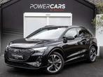 Audi Q4 e-tron 40 S Line | 82 kWh | ACC | MEMORY | HUD, Auto's, Automaat, Stof, Gebruikt, Zwart