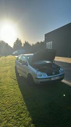 Volkswagen polo 2003 1.2i voor export, Auto's, Voorwielaandrijving, Stof, 1097 kg, Zwart