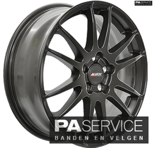 Nw 18 inch Matblack Alutec Mini R53 R56 set incl Banden 4*10, Auto-onderdelen, Banden en Velgen, Banden en Velgen, 18 inch, 205 mm