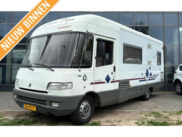 Tabbert FFB Classic 2.5TDI Hefbed,Dinette, Fiat, Caravanes & Camping, Camping-cars, Entreprise, jusqu'à 4, Intégral, Fiat, Diesel