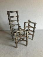 Vintage kandelaren Stoff Nagel West Duitsland, Ophalen of Verzenden, Gebruikt