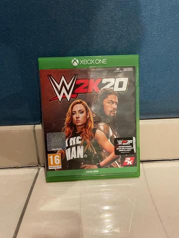 Xbox One - Lege doos + WWE 2K20-handleiding beschikbaar voor biedingen