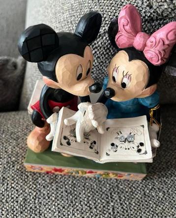 Jim Shore Disney Traditions Mickey&minnie 85th anniversary beschikbaar voor biedingen