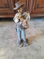 Beeld cowboy, Ophalen