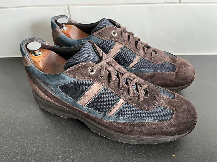 Santoni sneakers maat 9 / 43, Kleding | Heren, Schoenen, Zo goed als nieuw, Sneakers, Overige kleuren, Ophalen of Verzenden