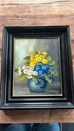 Bloemenschilderij c moerman 77, Ophalen of Verzenden