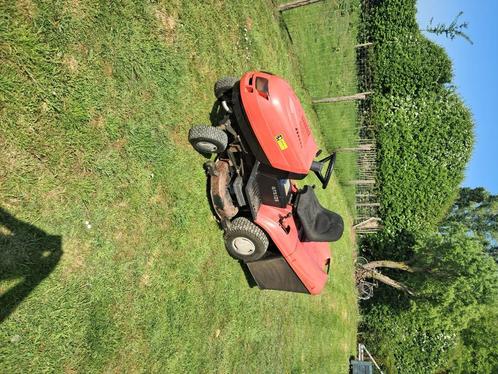 Zitmaaier, Tuin en Terras, Zitmaaiers, Gebruikt, 90 tot 120 cm, Elektrische starter, Opvangbak, Versnellingen, Ophalen