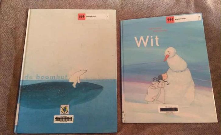 kinderboeken over vriendschap WIT en DE BOOMHUT, Boeken, Kinderboeken | Kleuters, Ophalen of Verzenden