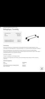 Origineel basisdragers voor Mercedes-benz s214, Auto diversen, Dakdragers, Ophalen of Verzenden, Zo goed als nieuw