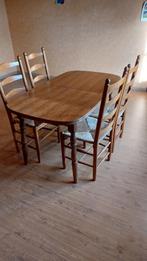 Tafel uitschuifbaar, Huis en Inrichting, Tafels | Eettafels, Ophalen, Zo goed als nieuw