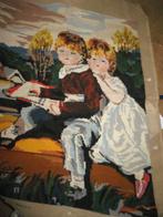 Broderie réalisée à la  main :les enfants de Bouwden, Hobby & Loisirs créatifs, Broderie & Machines à broder, Enlèvement ou Envoi