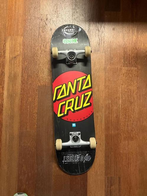 Skateboard santa Cruz tensor mag light, Sport en Fitness, Skateboarden, Gebruikt, Skateboard, Ophalen of Verzenden