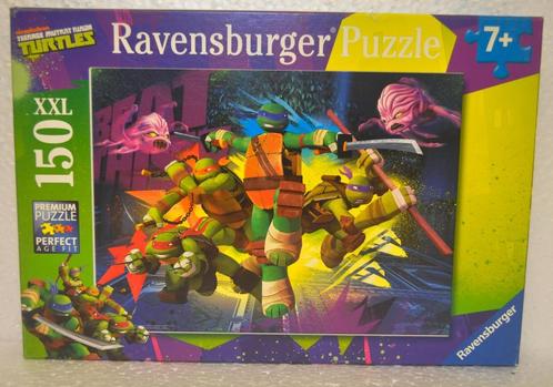 Puzzle Tortues Ninja (Ravensburger), Kinderen en Baby's, Speelgoed | Kinderpuzzels, Gebruikt, Ophalen