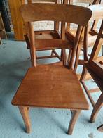 Stoelen teak, Huis en Inrichting, Stoelen, Ophalen, Zo goed als nieuw