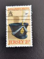 Jersey 1972 - Militaire hoofddeksels - artillerie, Ophalen of Verzenden, Gestempeld