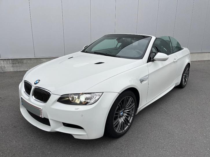 BMW M3  M-performance - cabrio - full 420pk, Auto's, BMW, Bedrijf, Te koop, 3 Reeks, Benzine, Cabriolet, Wit, Zwart, Leder, Vierwielaandrijving