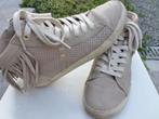 Chaussures Geox Kilwi 36 fille beige franches tirette lacets, Enlèvement ou Envoi, Utilisé, Chaussures, Geox